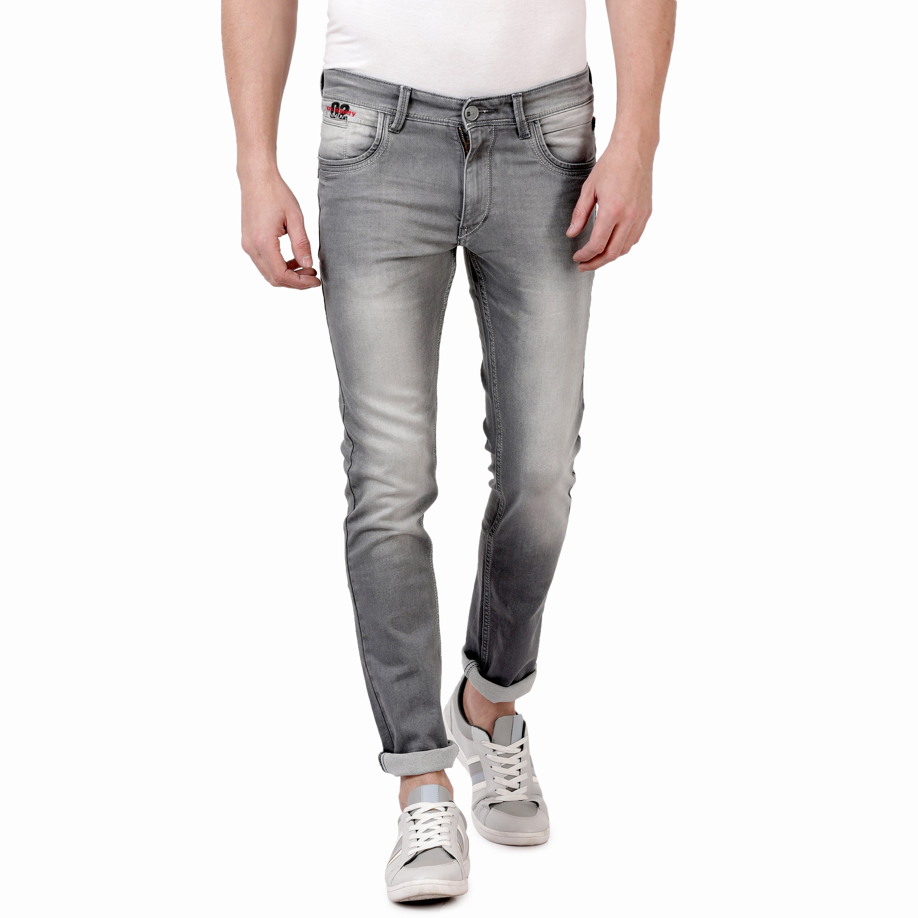 VOLUME ZERO MENS GREY COLOUR JEANS (VZO-269) – VOLUME ZERO FASHIONS