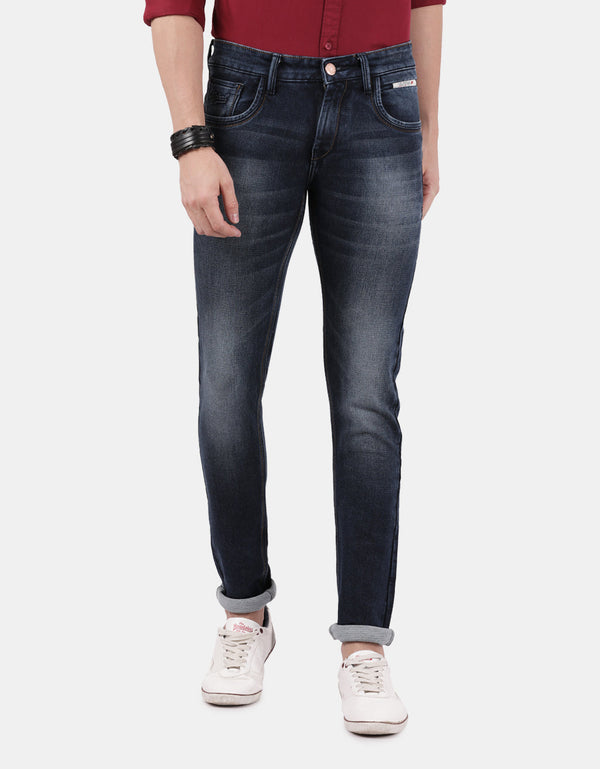 VOLUME ZERO MENS BLACK COLOUR JEANS (VZO-236A)