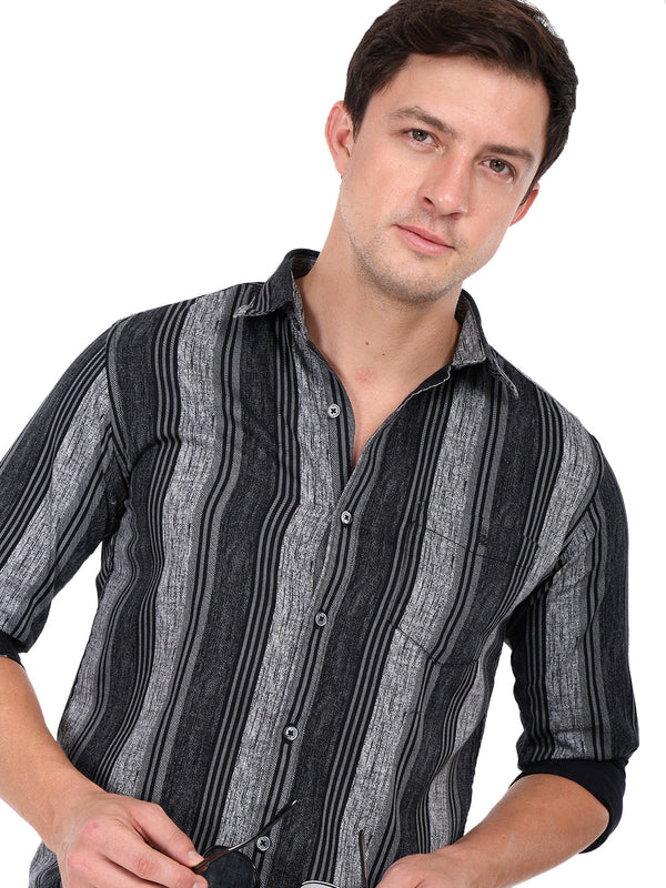 VOLUME ZERO MEN'S CASUAL SHIRT {VZF-1305}